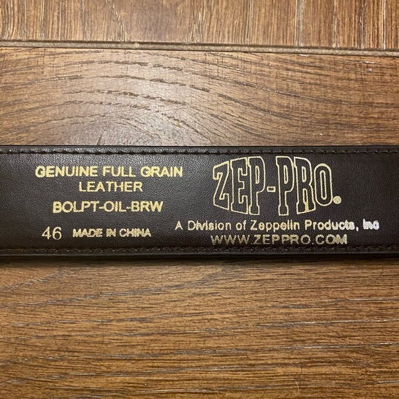 ZEP PRO LEATHER TX AM BELT SIZE 46 - Picture 8 of 16